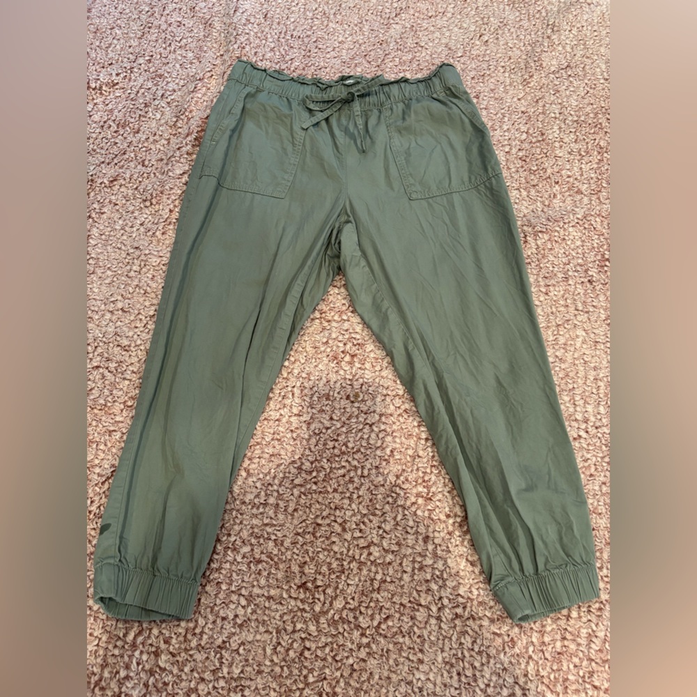 Loft Women’s Beautiful Sage Green Jogger Pants